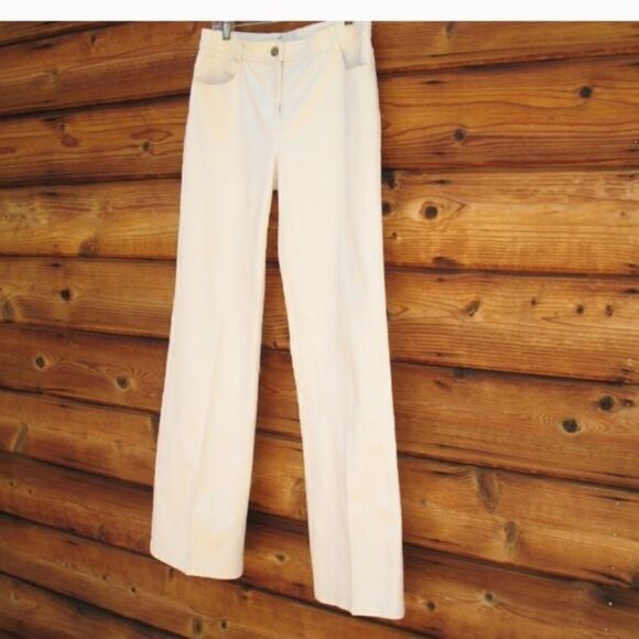 St. John by Marie Gray Boot Cut Beige Jeans - Picture 3 of 8